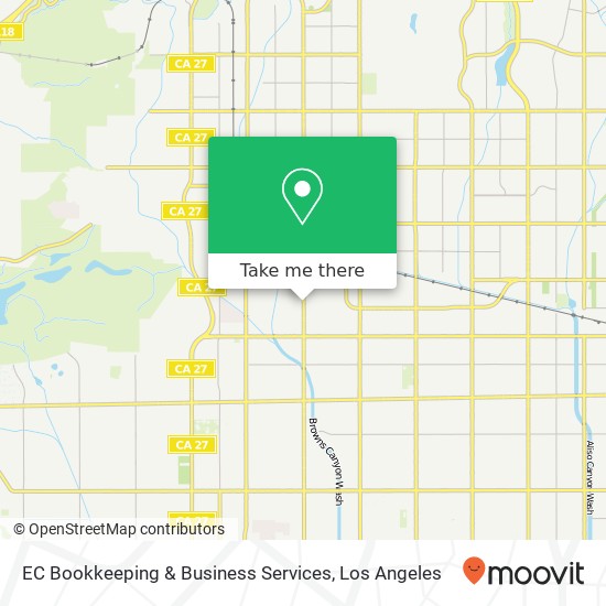 EC Bookkeeping & Business Services map