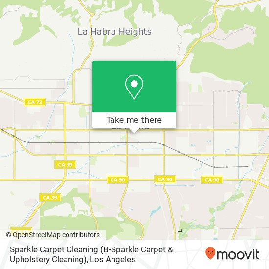 Mapa de Sparkle Carpet Cleaning (B-Sparkle Carpet & Upholstery Cleaning)