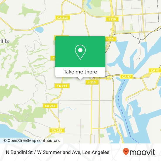 Mapa de N Bandini St / W Summerland Ave