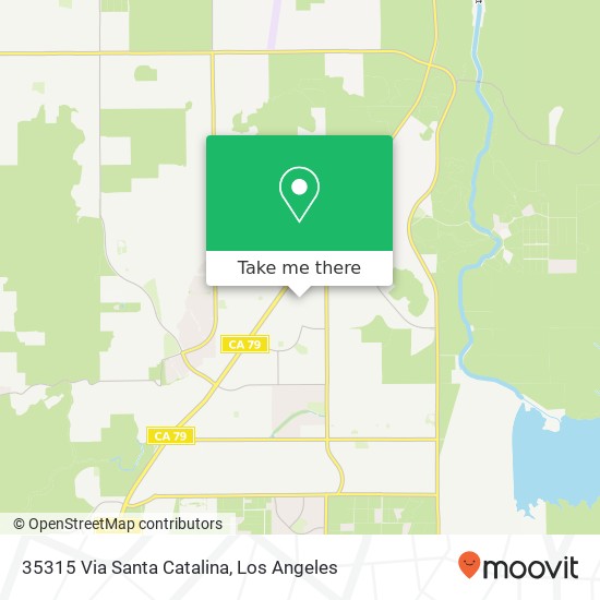 35315 Via Santa Catalina map