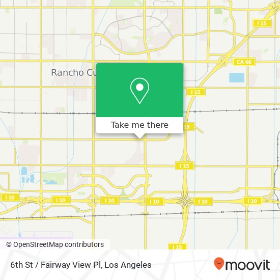 Mapa de 6th St / Fairway View Pl