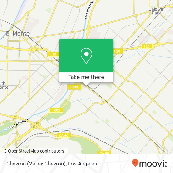Mapa de Chevron (Valley Chevron)