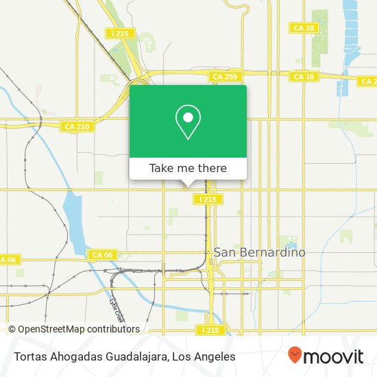 Tortas Ahogadas Guadalajara map