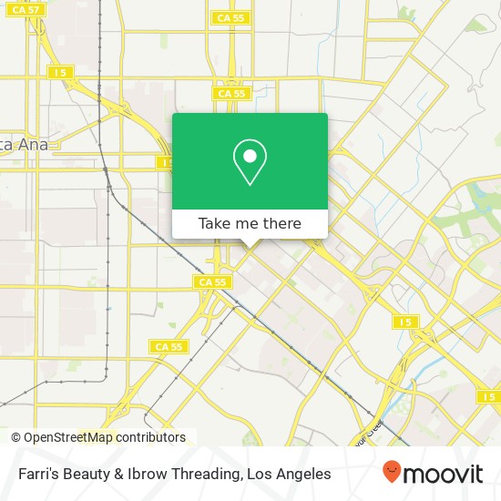 Farri's Beauty & Ibrow Threading map