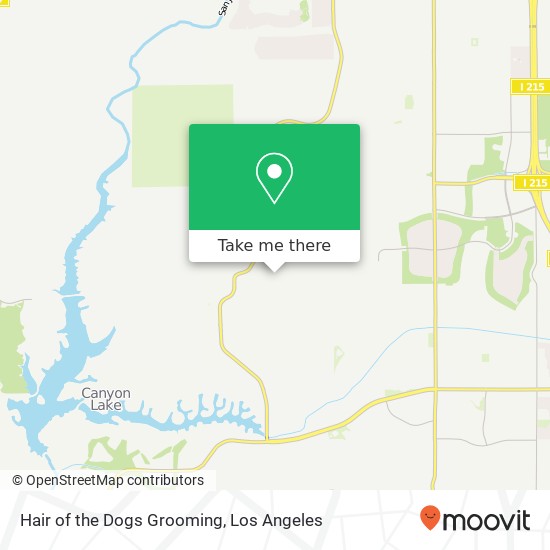 Hair of the Dogs Grooming map