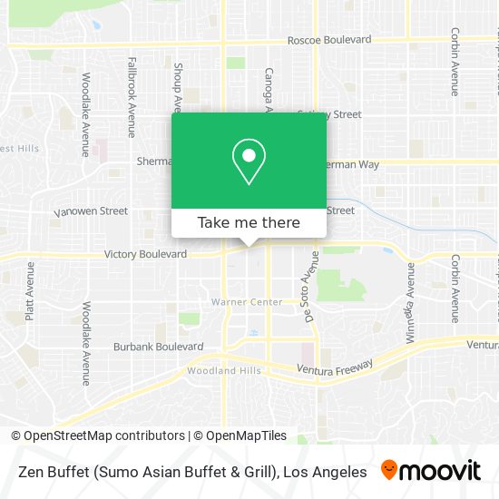 Mapa de Zen Buffet (Sumo Asian Buffet & Grill)