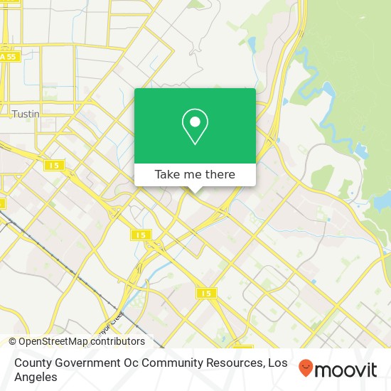 County Government Oc Community Resources map