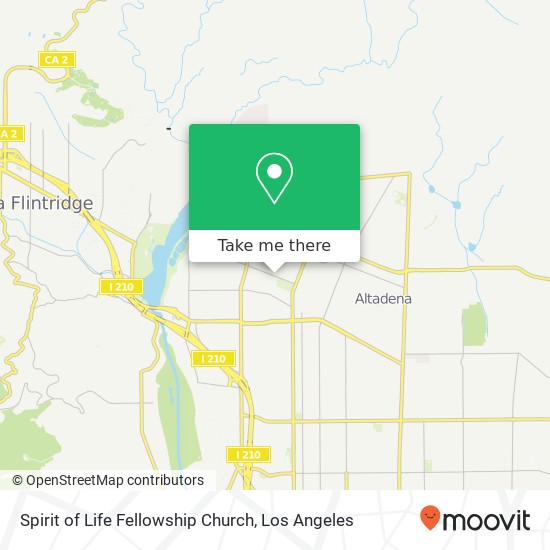 Spirit of Life Fellowship Church map