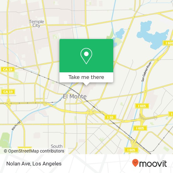 Mapa de Nolan Ave