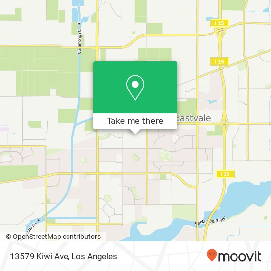 13579 Kiwi Ave map