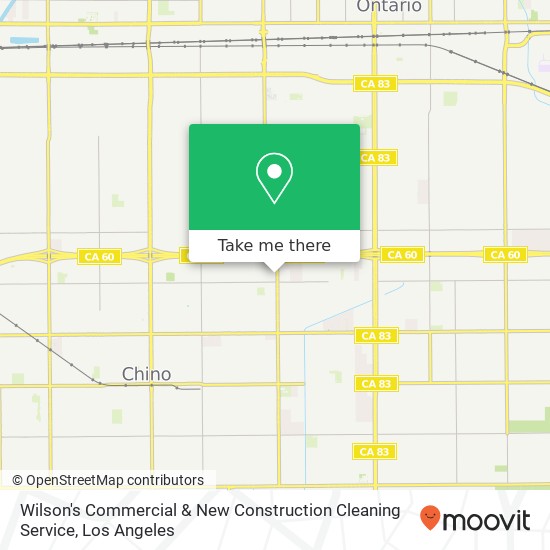 Mapa de Wilson's Commercial & New Construction Cleaning Service