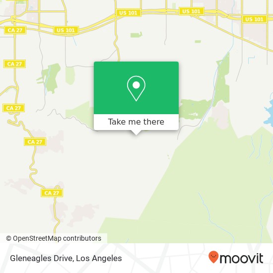 Gleneagles Drive map