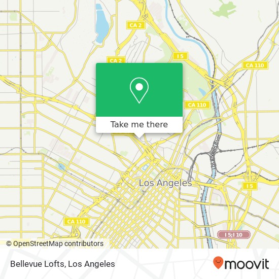 Bellevue Lofts map