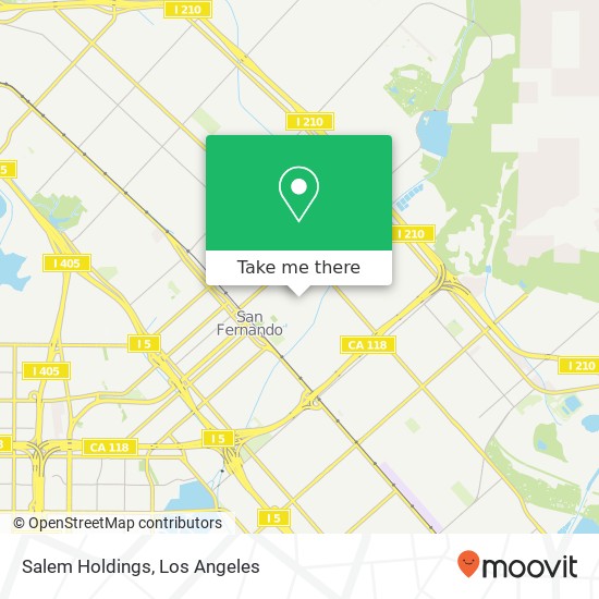 Salem Holdings map