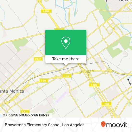 Brawerman Elementary School map