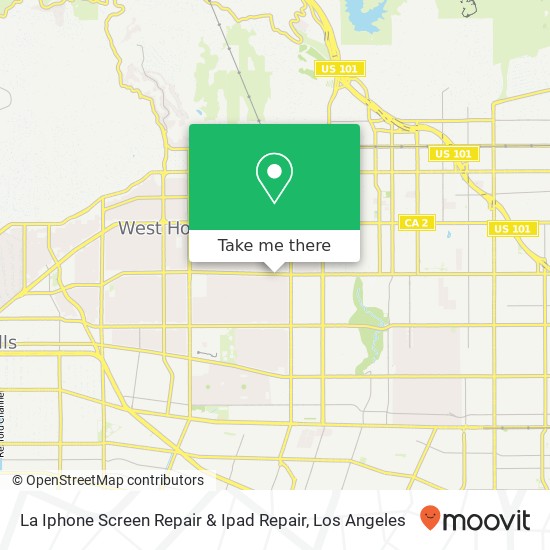 Mapa de La Iphone Screen Repair & Ipad Repair