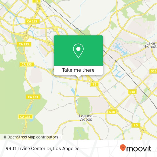 9901 Irvine Center Dr map