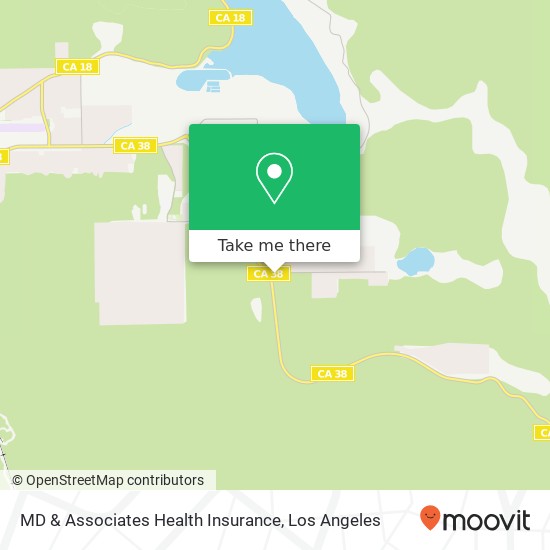 MD & Associates Health Insurance map