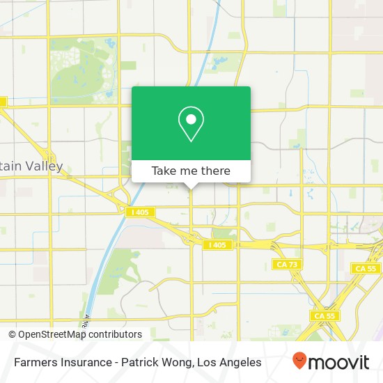 Farmers Insurance - Patrick Wong map