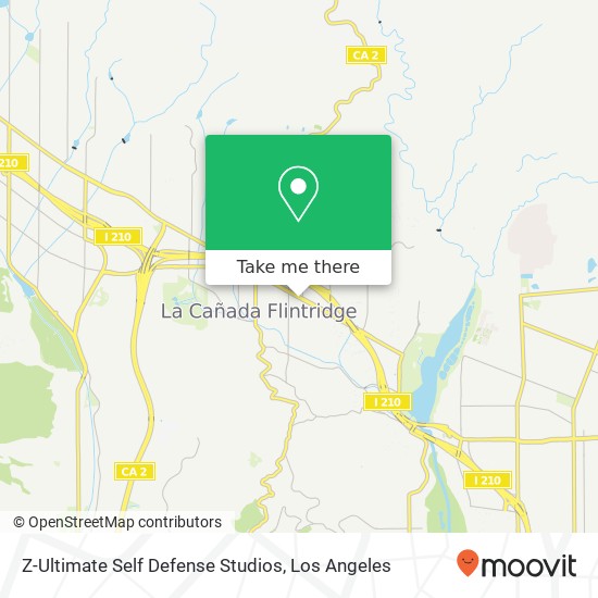 Z-Ultimate Self Defense Studios map