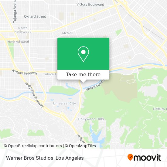 Warner Bros Studios map