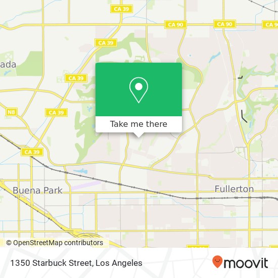 1350 Starbuck Street map