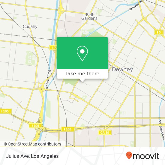Julius Ave map
