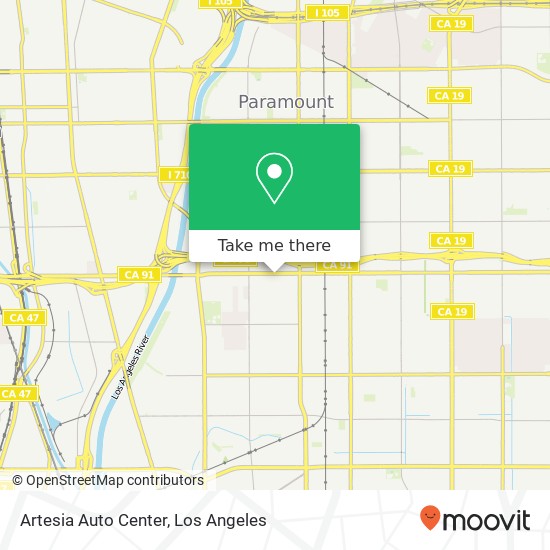 Artesia Auto Center map