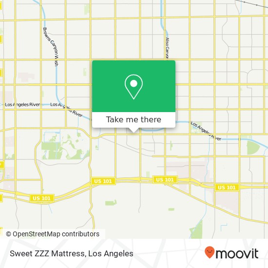 Sweet ZZZ Mattress map