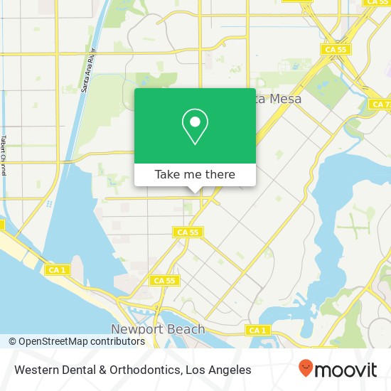 Western Dental & Orthodontics map