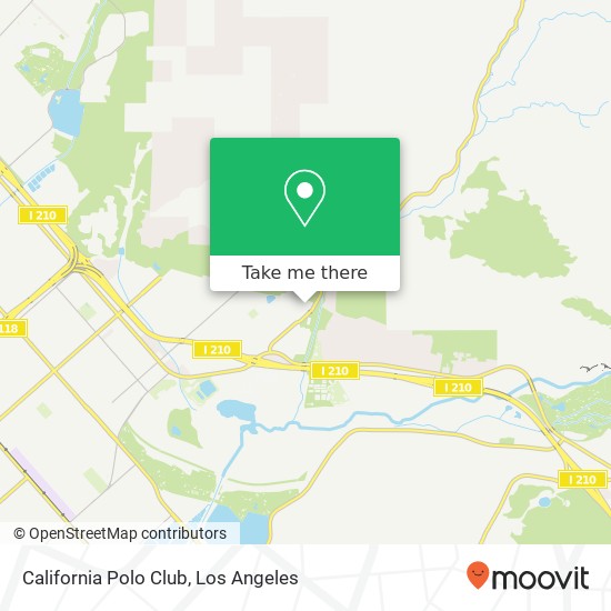 California Polo Club map