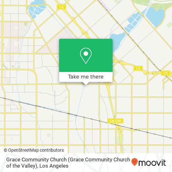 Grace Community Church (Grace Community Church of the Valley) map