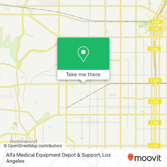 Alfa Medical Equipment Depot & Support map