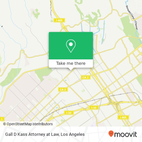 Gall D Kass Attorney at Law map