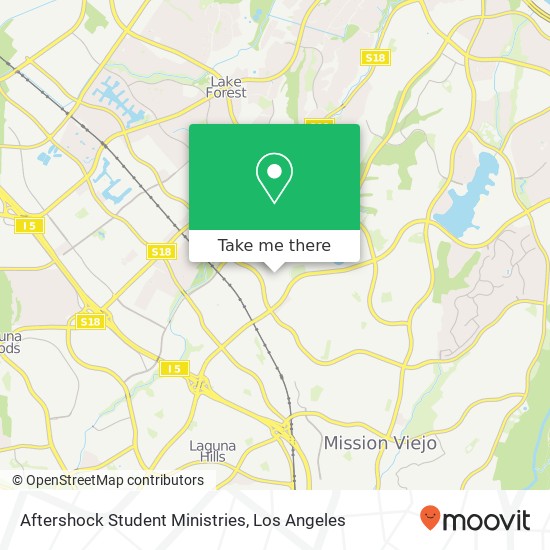 Aftershock Student Ministries map