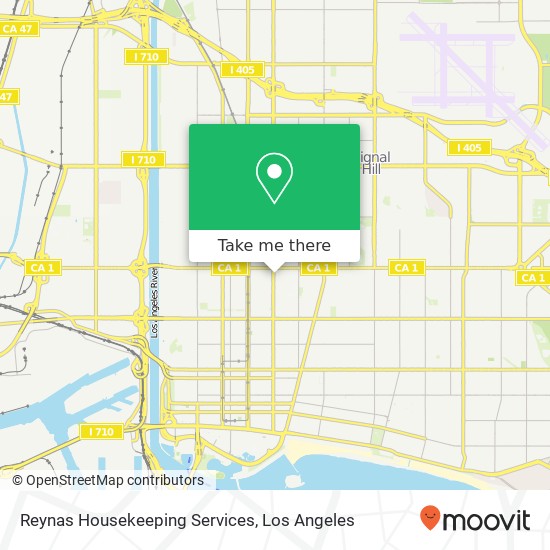Reynas Housekeeping Services map