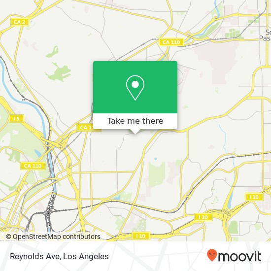 Mapa de Reynolds Ave