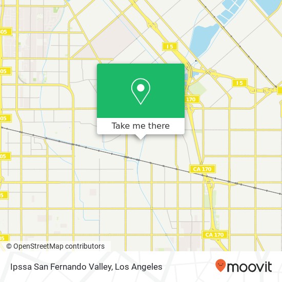 Mapa de Ipssa San Fernando Valley