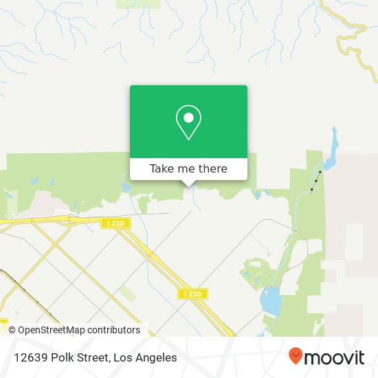 12639 Polk Street map