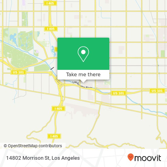 Mapa de 14802 Morrison St