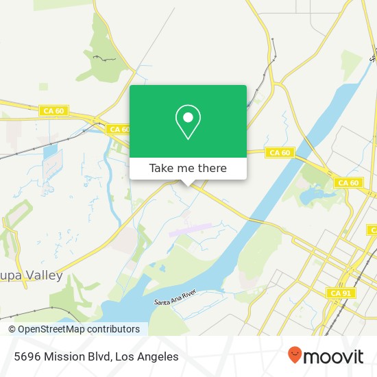 5696 Mission Blvd map