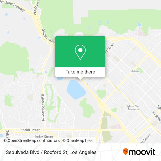 Sepulveda Blvd / Roxford St map