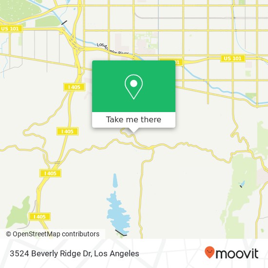 Mapa de 3524 Beverly Ridge Dr