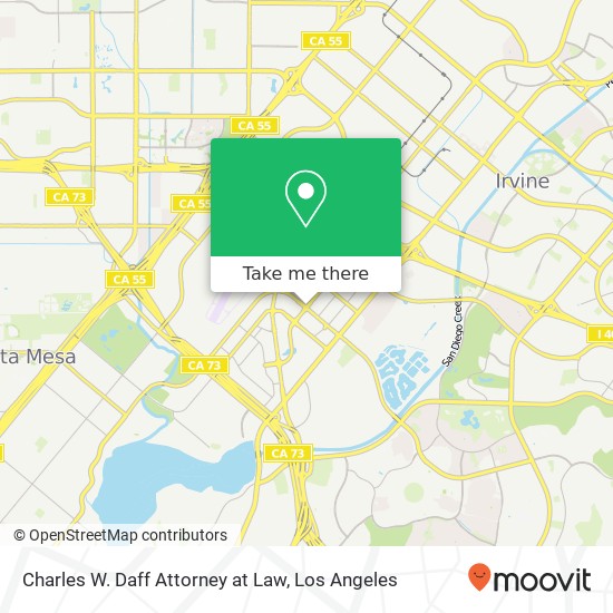 Charles W. Daff Attorney at Law map