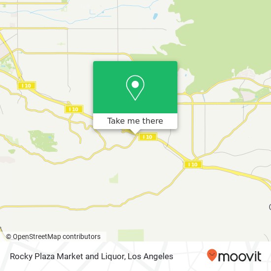 Mapa de Rocky Plaza Market and Liquor