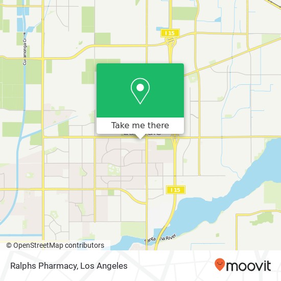 Ralphs Pharmacy map