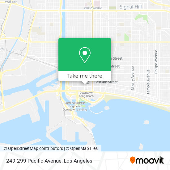 Mapa de 249-299 Pacific Avenue