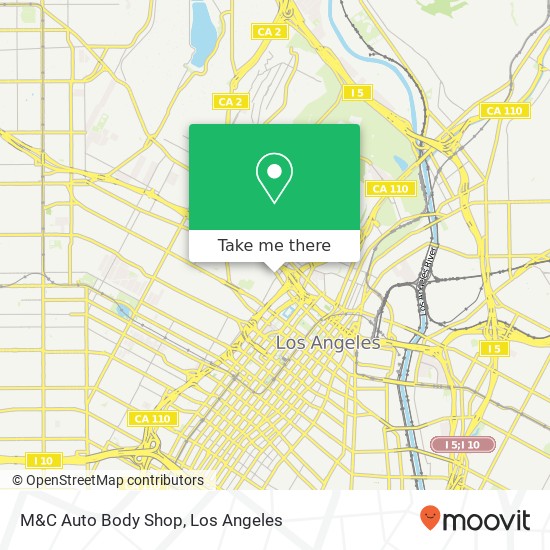 M&C Auto Body Shop map