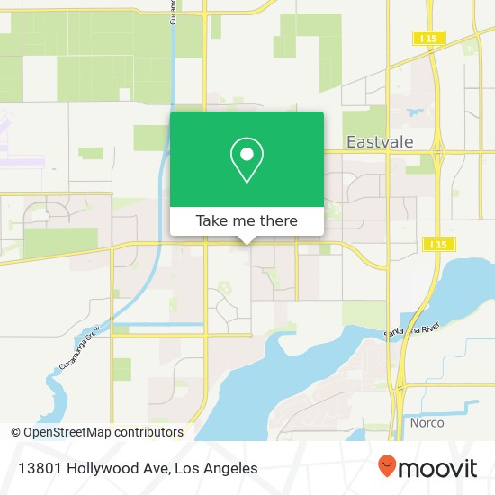 13801 Hollywood Ave map