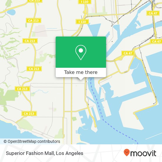 Mapa de Superior Fashion Mall